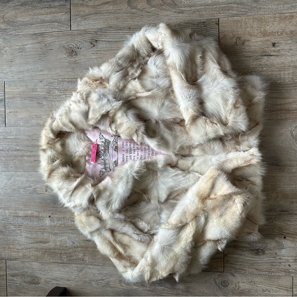 Vintage Juicy Couture authentic white fox fur coat - Picture 4 of 7